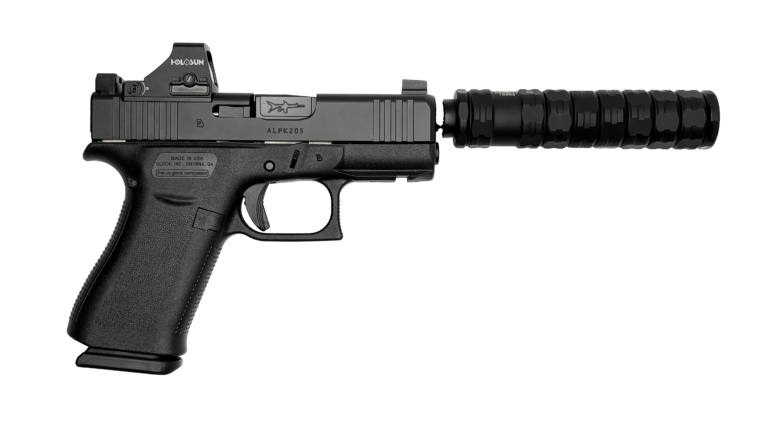 GLOCK SCT SHARK PUPPY 43XMOS 9MM 3.4IN BARREL WITH JK CCX9 PX4350201FRMOSSPBLK