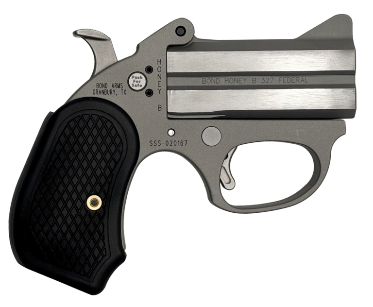BOND HONEY-B (STINGER SERIES) THIN STAINLESS STEEL FRAME 327FED 3IN BARREL 2RD SILVER THE ROUGH SERIES FINISH B6 EXTENDED GRIPS BAHB – 327 FED BOND HONEY-B (STINGER SERIES) THIN STAINLESS STEEL FRAME 327FED 3IN BARREL 2RD SILVER THE ROUGH SERIES FINISH B6 EXTENDED GRIPS BAHB – 327 FED