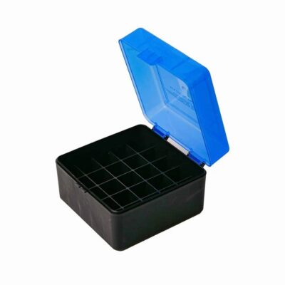 12 ga. 3.5″ 25rd Blue/Black ammo box