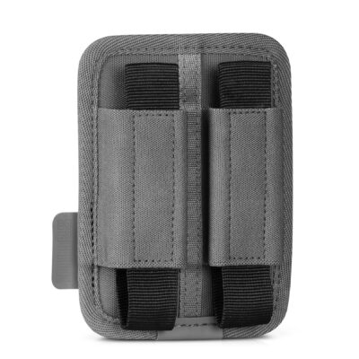 Savior Pistol Mag Holder w/ Hook Backing – 2 Slot – Gray