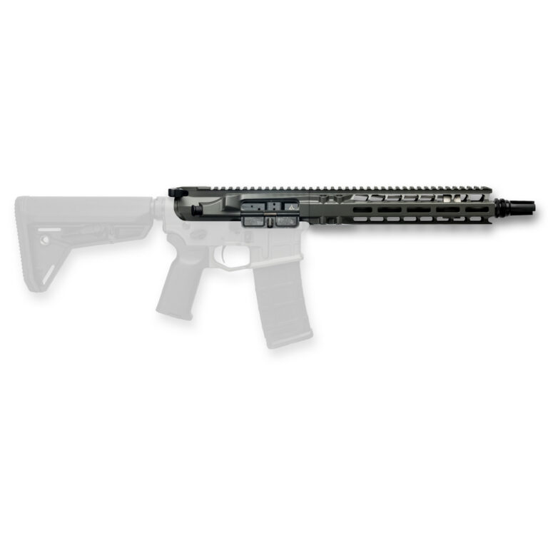Radian Weapons Complete Upper, R0450 – Gray, 223 Wylde, 10.5″ Barrel, 1:8 Twist, Silencerco Asr Flash Hider, Cabine Length Gas, 10″ Mlok Handguard, Radian Raptor-Sd Charging Handle, Radian Enhanced Bolt Carrier Group, Cerakote Finish, Gray, Fits Ar-15 R0450