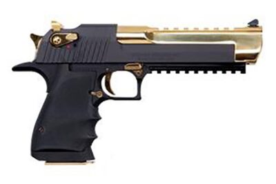 DESERT EAGLE 50AE BLK/Gld 7RD
