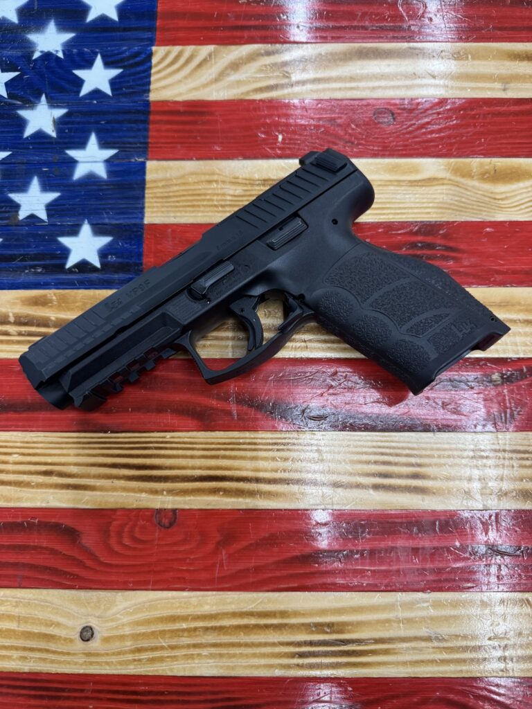 Heckler & Koch VP9A1, Semi Auto Pistol, 9mm, 4.5in, Black, Two OEM Mags, OEM Case, OEM Grips, OEM Cable Lock Heckler & Koch VP9A1, Semi Auto Pistol, 9mm, 4.5in, Black, Two OEM Mags, OEM Case, OEM Grips, OEM Cable Lock