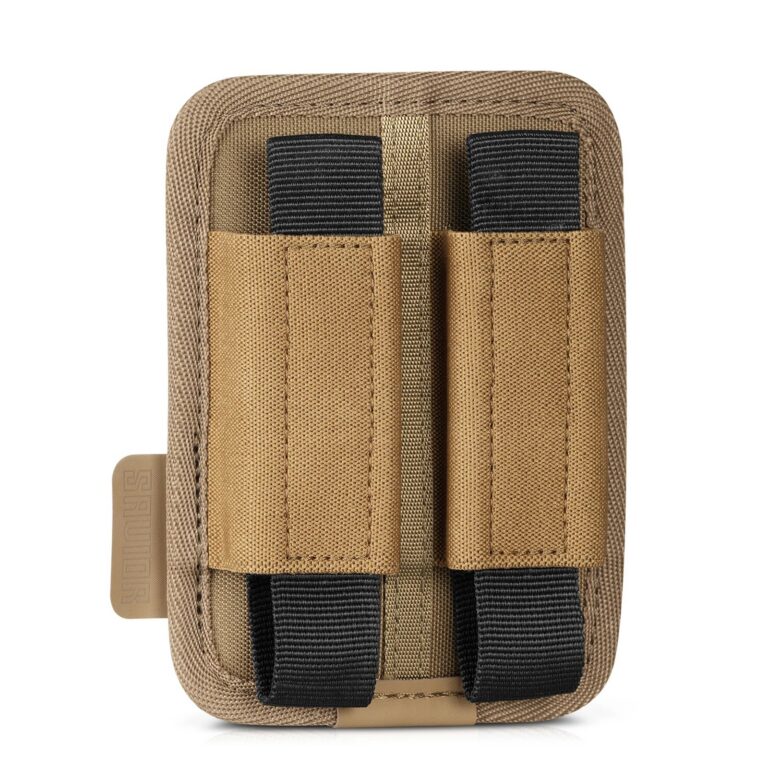Savior Pistol Mag Holder w/ Hook Backing – 2 Slot – FDE Savior Pistol Mag Holder w/ Hook Backing – 2 Slot – FDE