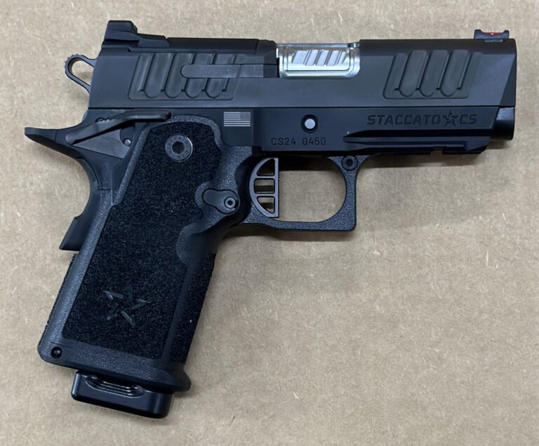 Staccato CS 2011 Pistol 3.5″ Optic Ready AL Frame 9mm DLC SS Bull flat V3 (2024) Carry Sights Staccato CS 2011 Pistol 3.5″ Optic Ready AL Frame 9mm DLC SS Bull flat V3 (2024) Carry Sights