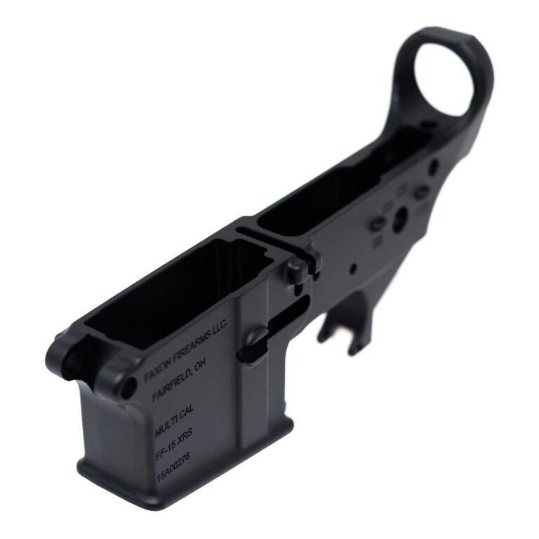 Faxon FF-15 XRS Forged AR15 Lower Receiver – Stripped, Black. Faxon FF-15 XRS Forged AR15 Lower Receiver – Stripped, Black.
