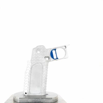 Atlas Gunworks Flat X-Line Trigger Flat Medium 1911 Double Stack – Blue