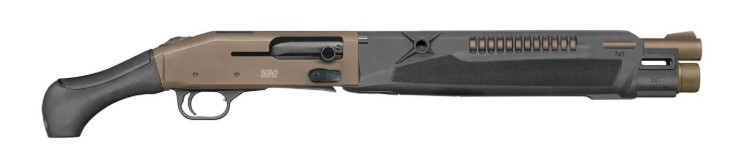 MOSSBERG 990 SECURITY SPX 12G SHOTGUN 14.375″ FDE/BLACK 5+1