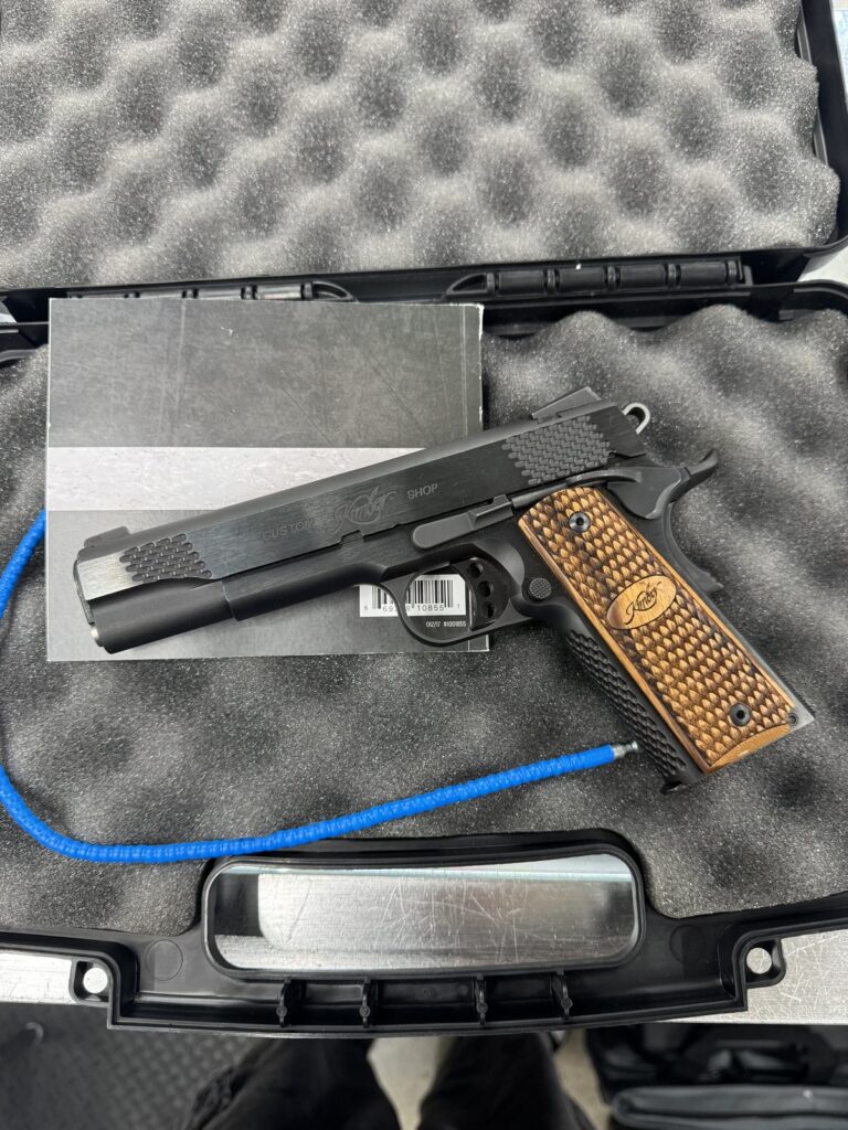 Kimber Raptor II 45acp Custom Shop 5″ Semiauto handgun Kimber Raptor II 45acp Custom Shop 5″ Semiauto handgun
