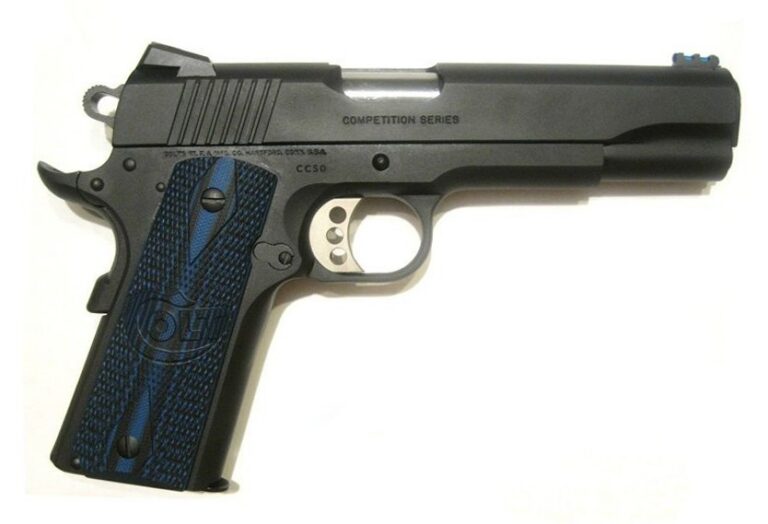 COLT COMPETITION 9MM 5″ 9RD MA BK/BL COLT COMPETITION 9MM 5″ 9RD MA BK/BL