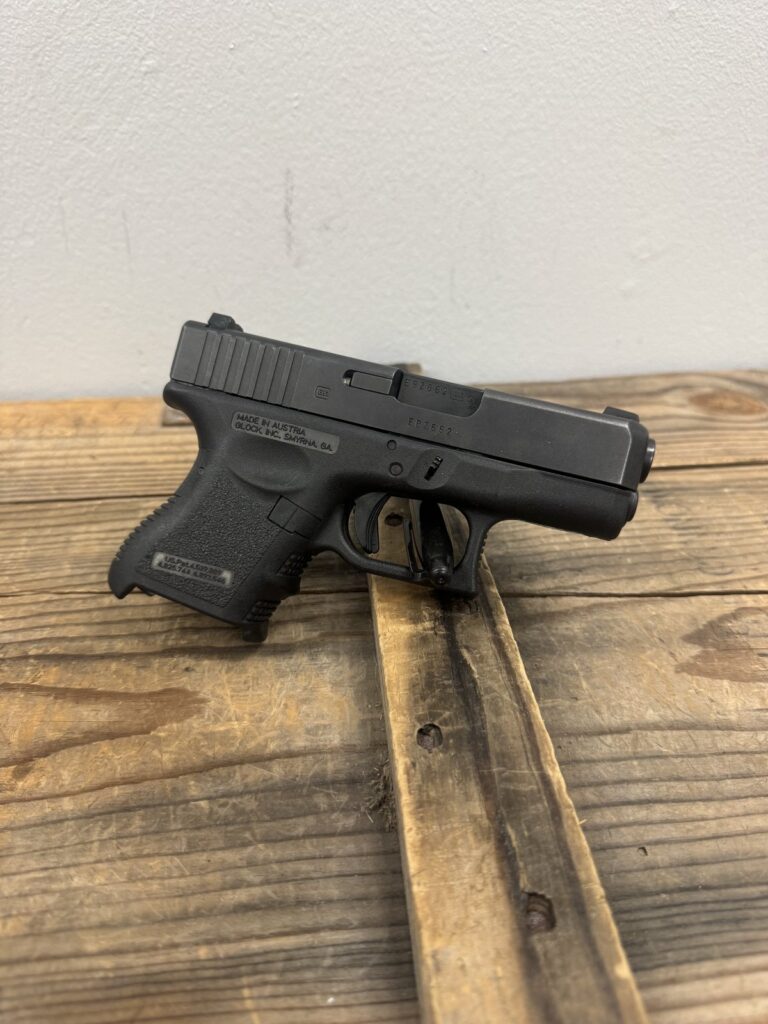 Glock 27, Semi Automatic Pistol, Subcompact, Striker-Fired, Black, 9 + 1 Capacity Glock 27, Semi Automatic Pistol, Subcompact, Striker-Fired, Black, 9 + 1 Capacity