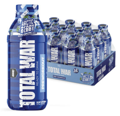 Redcon1 RC1TWRTDAB-12 Total War Ready to Drink Artic Berry 12 Pack
