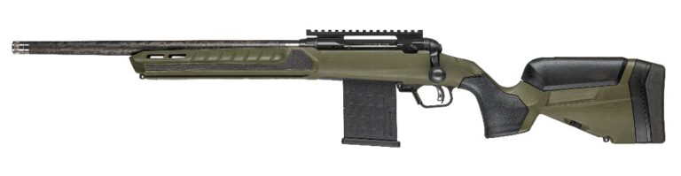 Savage Arms 32943 110 UltraLite Predator 6mm ARC 10+1 18″ Carbon Fiber Barrel, Arca Rail Forend, Hunter Green AccuStock w/AccuFit V2 Synthetic Stock, Left Hand Savage Arms 32943 110 UltraLite Predator 6mm ARC 10+1 18″ Carbon Fiber Barrel, Arca Rail Forend, Hunter Green AccuStock w/AccuFit V2 Synthetic Stock, Left Hand