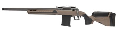 Savage Arms 32686 110 Core Tactical Full Size 6mm Creedmoor 10+1 20″ Medium Heavy Fluted Barrel, Arca Rail Forend, Coyote Tan AccuStock w/AccuFit V2 Synthetic Stock, Left Hand