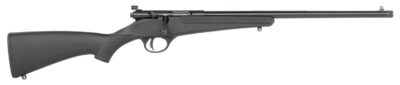 Savage Arms  Rascal F-SR 22 LR 1rd 16.13″ Matte Black Single Shot Threaded Barrel, Black Synthetic Stock, Left Hand