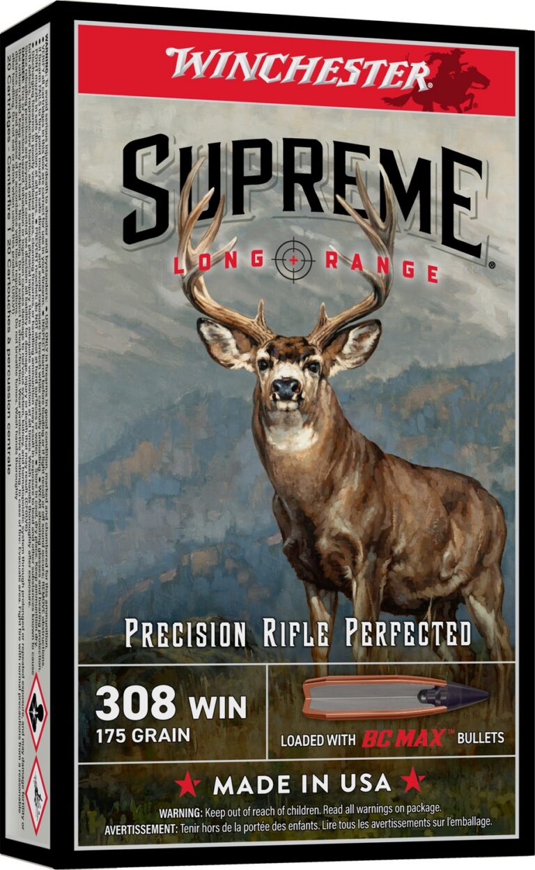 WIN S308BC 308WIN 175GR BC MAX 20/10 WIN S308BC 308WIN 175GR BC MAX 20/10