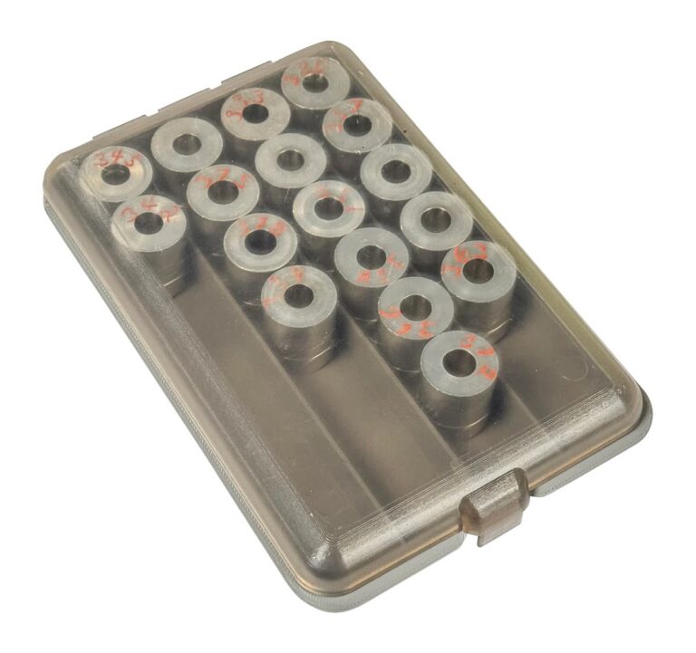 MTM Powder & Shot Bushing Box CLR MTM Powder & Shot Bushing Box CLR