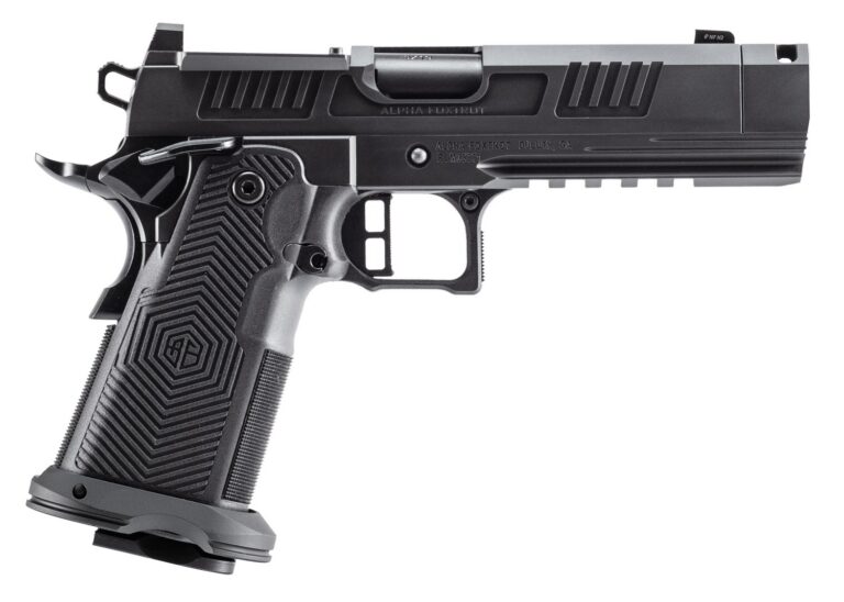 Alpha Foxtrot AA39X4CIG-XDBK13 AF1911 Romulus 45 ACP 13+1 4.25″ Black DLC Stainless Steel Threaded Compensated Barrel, Optic Ready/Serrated Slide & Frame w/Beavertail & Picatinny Rail, RMR/RMSc Footpr Alpha Foxtrot AA39X4CIG-XDBK13 AF1911 Romulus 45 ACP 13+1 4.25″ Black DLC Stainless Steel Threaded Compensated Barrel, Optic Ready/Serrated Slide & Frame w/Beavertail & Picatinny Rail, RMR/RMSc Footpr