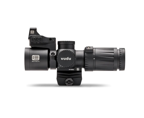 EOTech Vudu FFP Ultra Short Rifle Scope w/EFLX BLK 4-12X36mm MD5 MRAD Reticlew/Mount & EFLX Mount