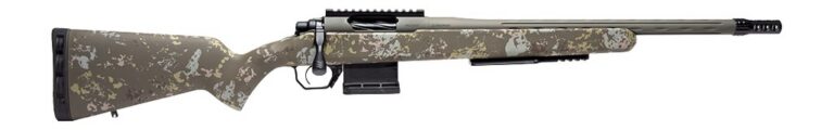 Horizon Firearms HRF-VA2-22CM-22R Vandal 2 22 Creedmoor 22″ Mil-Spec OD Green Skip Dash Fluted/Threaded Barrel, Mil-Spec OD Green Receiver w/Picatinny Rail, Arca Rail Forend, Timberline Iota BKS Right