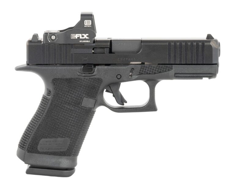 Glock P6195E203 G19 Gen6 w/EOTech 9mm Luger 15+1 4.02″ Threaded Barrel, Steel Optic Ready/Serrated Slide, Polymer Frame w/Accessory Rail, Interchangeable Backstrap Grip, Ambidextrous