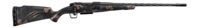 Fierce Firearms ROGSSX22CM20BT Twisted Rogue XP 22 Creedmoor 3+1 20″ Black Cerakote Spiral Fluted Threaded Stainless Steel Barrel, Drilled & Tapped Receiver, BiPod Rail Forend, Trophy Camo LR Negative
