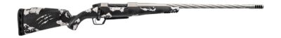 Fierce Firearms ROGSSX65PRC22TP Twisted Rogue XP 6.5 PRC 3+1 22″ Tungsten Cerakote Spiral Fluted Threaded Stainless Steel Barrel, Drilled & Tapped Receiver, BiPod Rail Forend, Phantom Camo LR Negative
