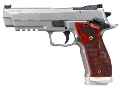 Sig Sauer 226X59CL2SAO P226 XFive Classic Full Size 9mm Luger 10+1 5″ Bull Barrel, Stainless Steel Optic Ready/Serrated Slide & Frame w/Beavertail & Picatinny Rail, Hogue Cocobolo Grip, SIG-LOC Footpr