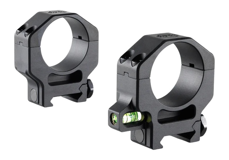 RPM Precision 30mm High (1.25”) Scope Rings with Co-Linear Bubble Level RPM Precision 30mm High (1.25”) Scope Rings with Co-Linear Bubble Level
