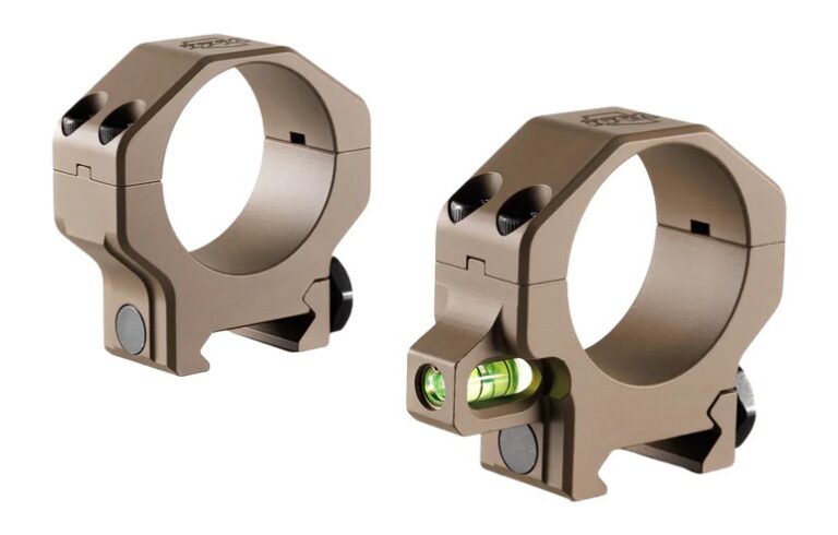 RPM Bubble Rings 34mm Medium (1.00″) with Co-Linear Bubble Level, FDE Cerakote RPM Bubble Rings 34mm Medium (1.00″) with Co-Linear Bubble Level, FDE Cerakote