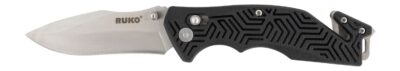 RUKO RUK0188BK    420A 3.5″RESCUE GFR FOLDING