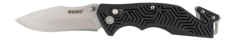 RUKO RUK0188BK    420A 3.5″RESCUE GFR FOLDING