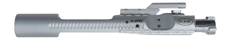 K-SPEC M16 5.56 NATO BOLT CARRIER GROUP W/SIDE VENT K-SPEC M16 BCG W/SIDE VENT 5.56X45MM NATO FULL CHROME