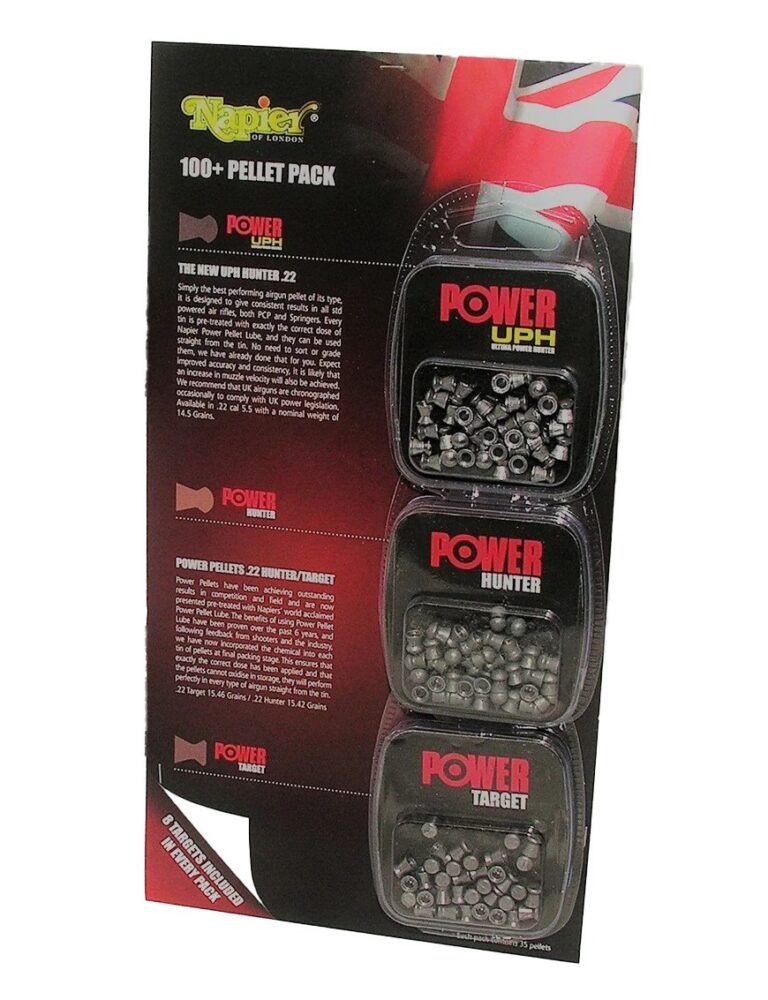 NAP 6059 .22 PELLET PACK UPH/HUNTER/TARGET 100 NAP 6059 .22 PELLET PACK UPH/HUNTER/TARGET 100