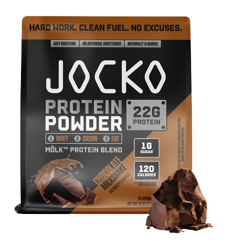 JOCKO 29114 CHOCOLATE PROTEIN POWDER BAG JOCKO 29114 CHOCOLATE PROTEIN POWDER BAG
