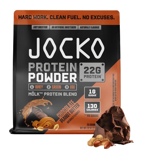 JOCKO 29117 CHOCOLAT PEANUT BUTTER PROTEIN POW BAG JOCKO 29117 CHOCOLAT PEANUT BUTTER PROTEIN POW BAG