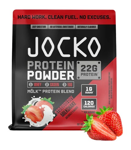JOCKO 29116 STRAWBERRY PROTEIN POWDER BAG JOCKO 29116 STRAWBERRY PROTEIN POWDER BAG