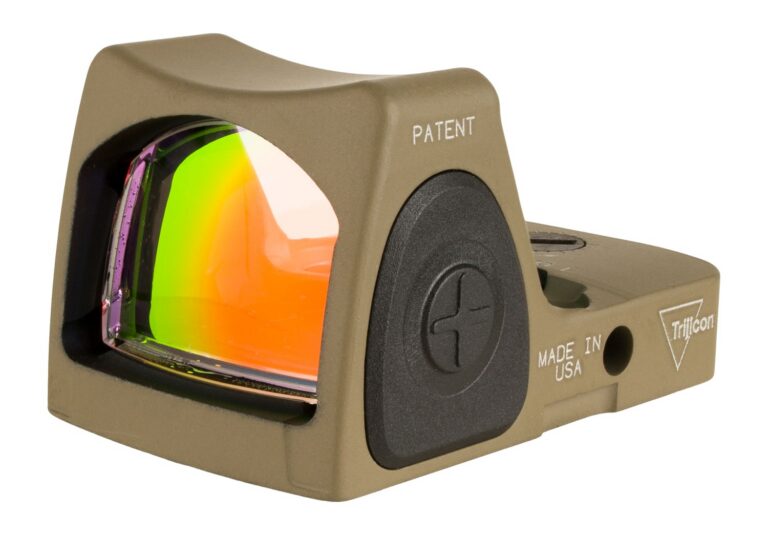 RMR TYPE 2 RM07 6.5 MOA ADJUSTABLE LED REFLEX SIGHT RMR RM07 6.5 MOA RED DOT SIGHT FDE