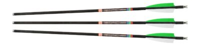 30-06 UFO Lighted Moon Nock Carbon Crossbow Bolt Green 20 in. 3 pk.