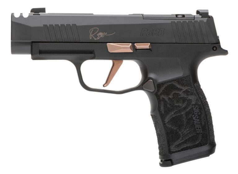 SIG P365 ROSE 9MM BLK 3.1 OR COMP 12RD SIG P365 ROSE 9MM BLK 3.1 OR COMP 12RD