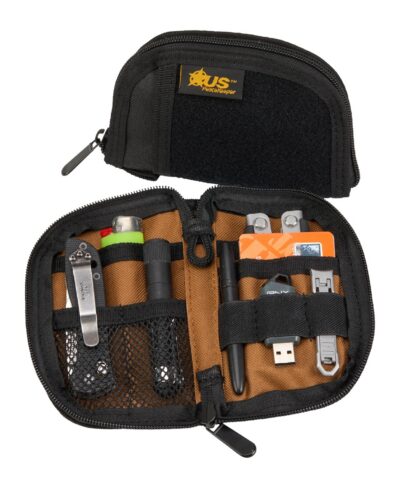 US PK EDC POCKET ORGANIZER BLK/TAN