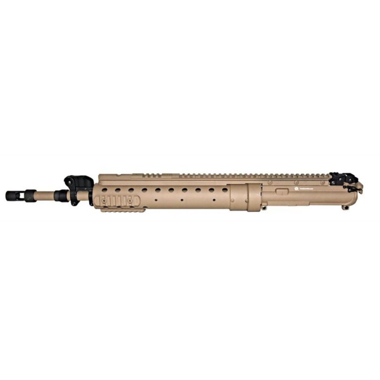 Precision Reflex, Inc.MK12 MOD 0 SPR Gen III 5.56mm 18″ BBL 1-7 Twist Upper FDE 07-55618-SPR-RDD7
