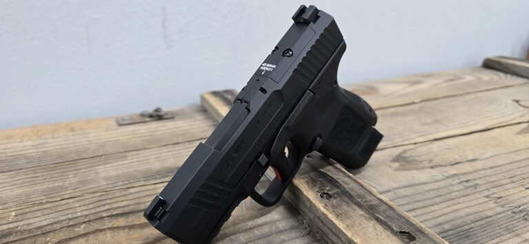CANIK, METE MC9, Semi-automatic, Striker Fired, Polymer Frame Pistol, Micro Compact, 9MM, 3.18″ Barrel, Matte Finish, Black, Optic Ready, 10 Rounds, 2 Magazines, California Compliant