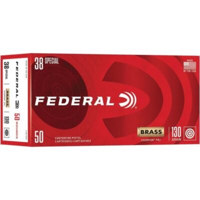 FED CHAMP 38SPL 130GR FMJ 50/1000