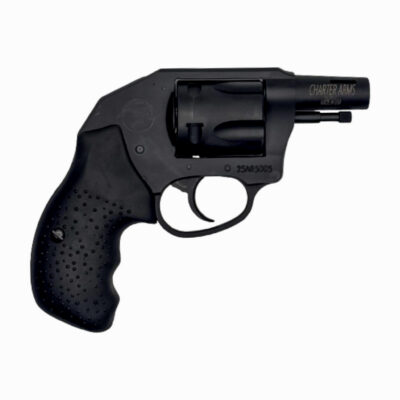 CHARTER ARMS BOOMER 357 MAG 2IN BARREL 5RD BLACK PASSIVATE ALUM FRAME SMOOTH WOOD GRIP CONCEALED HAMMER 13559