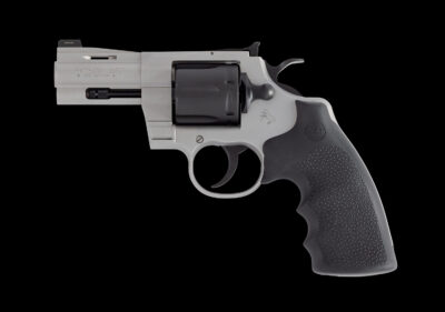 COLT TWO-TONE PYTHON 357 MAG 3IN BARREL MATTE BLUED FLUTED CYLINDER MATTE STAINLESS FRAME PYTHON-TTM3NS TALO  SAU – SOLD AS USED AS IS  