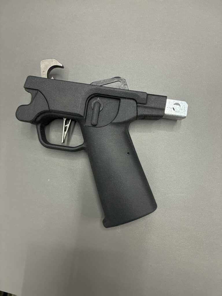 Radiata Design Zenith ZF-5 / Foundation. 3.5 Lb Flat-Faced Ni-Bo Coated Single Stage Trigger,
ambidextrous 90 Degree Safeties. Radiata Design Zenith ZF-5 / Foundation. 3.5 Lb Flat-Faced Ni-Bo Coated Single Stage Trigger,
ambidextrous 90 Degree Safeties.