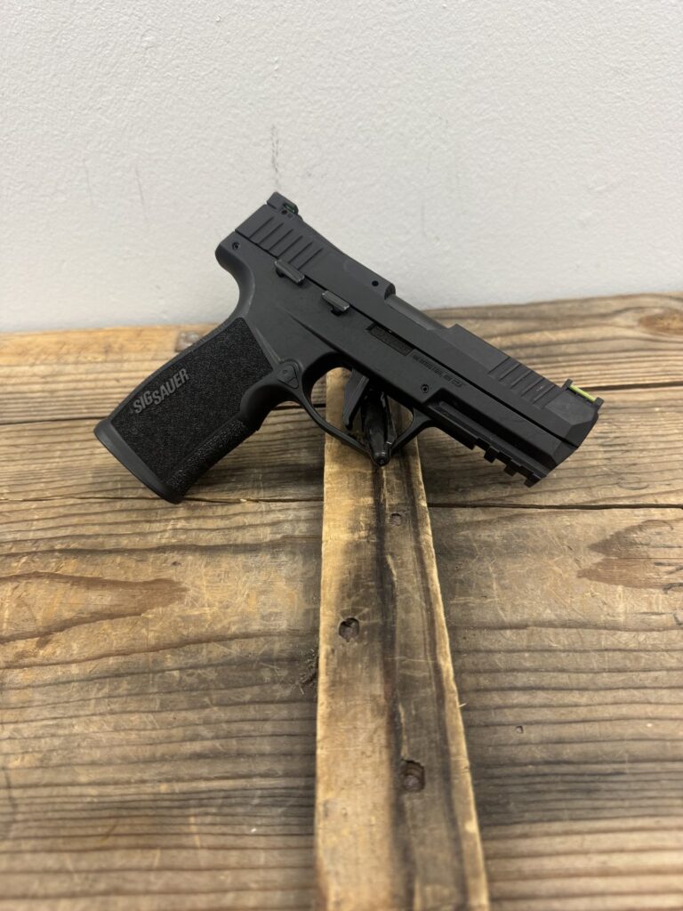 Sig Sauer P322, Semi-automatic, Single Action Only, Polymer Frame Pistol, Full Size, 22 LR, 4 Barrel”, Anodized Finish, Black, Adjustable Fiber Optic Sights, Optic Ready, 10 Rounds, 2 Magazines Sig Sauer P322, Semi-automatic, Single Action Only, Polymer Frame Pistol, Full Size, 22 LR, 4 Barrel”, Anodized Finish, Black, Adjustable Fiber Optic Sights, Optic Ready, 10 Rounds, 2 Magazines