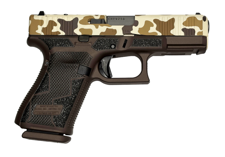 GLOCK 19V 9MM 4.02IN BARREL DUCK CAMO 10RD PV1950201DKCAMO GLOCK 19V 9MM 4.02IN BARREL DUCK CAMO 10RD PV1950201DKCAMO