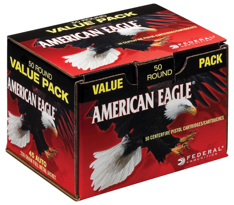 FED AMERICAN EAGLE 45ACP 230GR FMJ 50/10